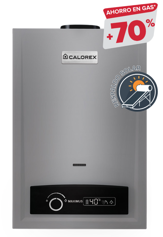 Calentador de gas instantáneo Calorex Maximus