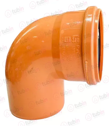Codo 90° Alcantarillado Serie Métrica Serie 20 Con Anillo