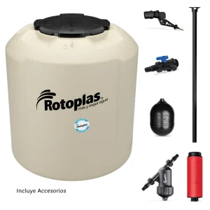 Tinaco Plus+ equipado 1,100 litros color beige